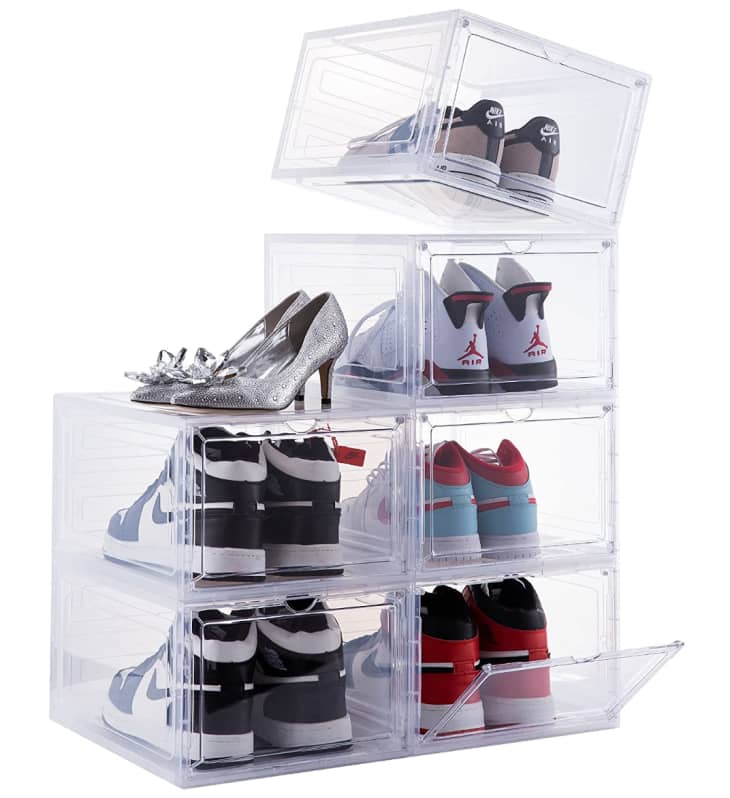 These Amazon Clear Shoeboxes Are a Must Have for Convenient