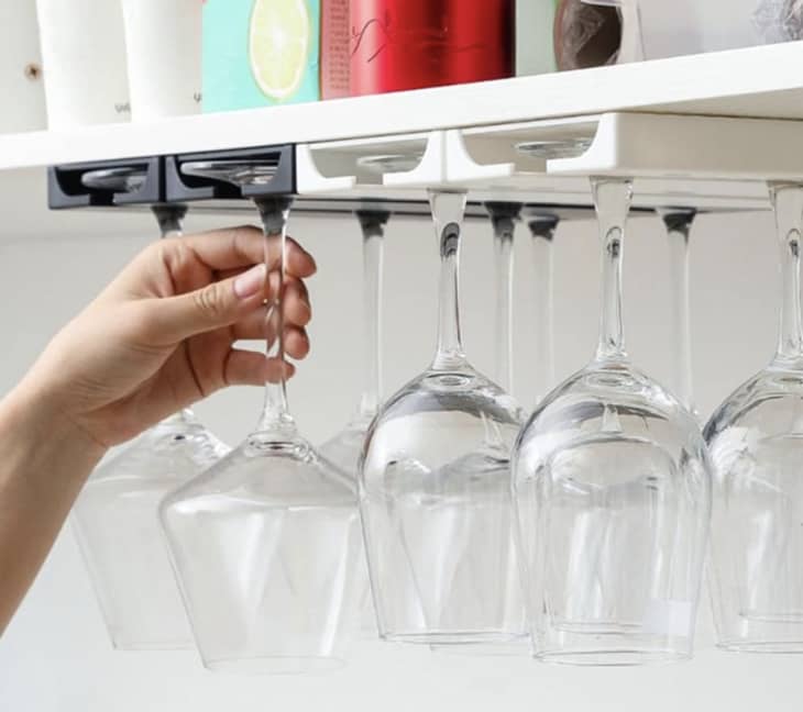 Amazon 13 DrillFree Wine Glass Rack Review The Kitchn