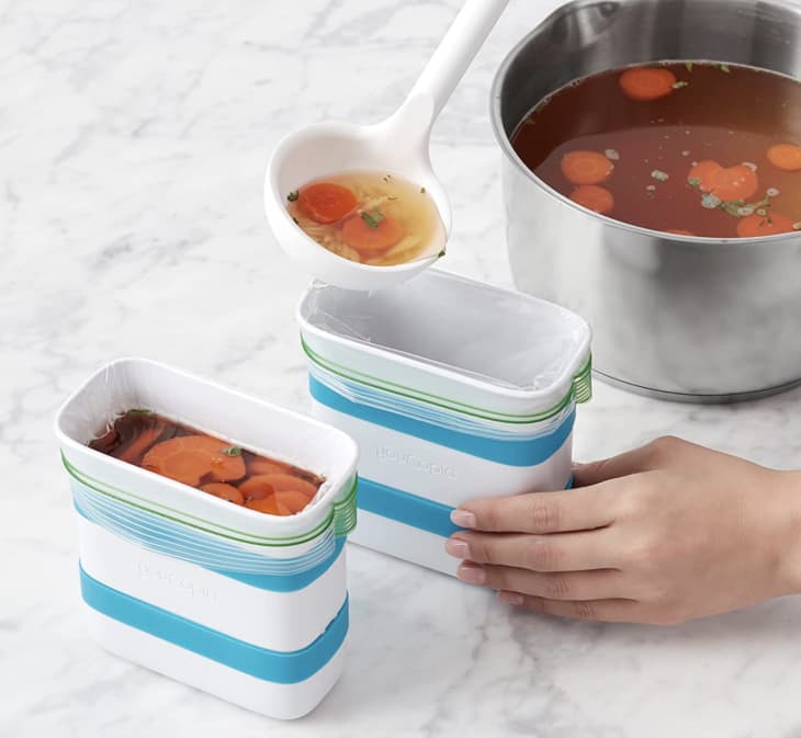 Reusable soup freezer discount bags