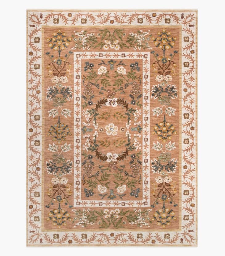 This Gorgeous Rifle Paper Co. Rug Totally Upgraded My Apartment ...