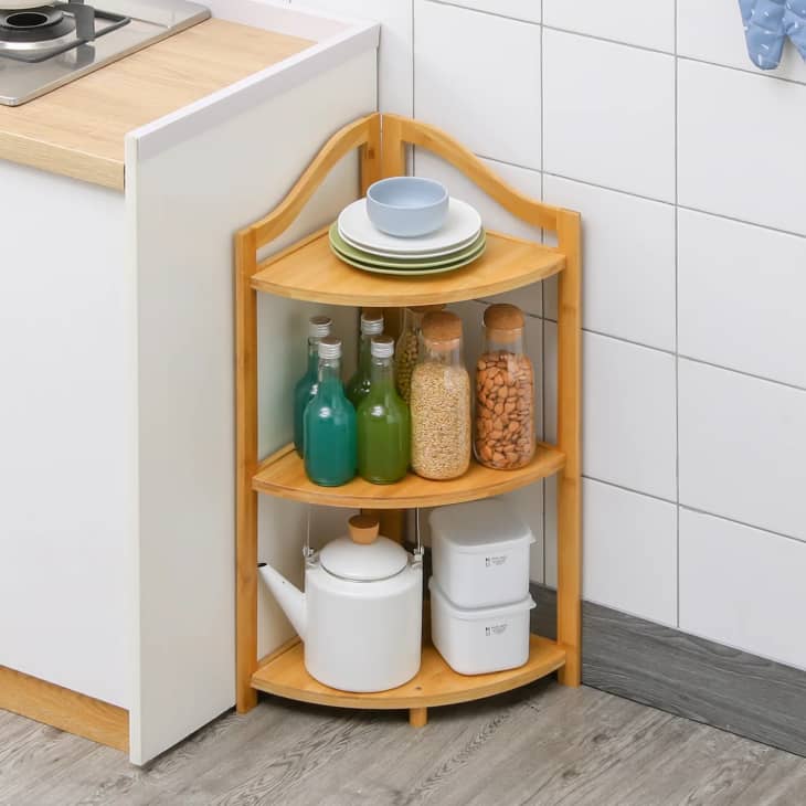 10 Best Baker S Racks For Kitchen Storage 2023 The Kitchn   Corner Bakers Rack Wayfair