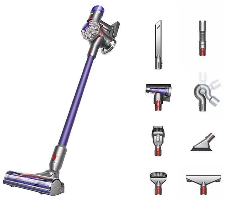 The Dyson V8 Vacuum Is On Sale at QVC And It Comes With 8 Extra Tools