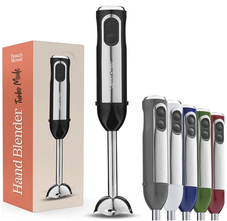 Peach Tree Immersion Blender Review 2022 My GoTo Tool for Soup Season