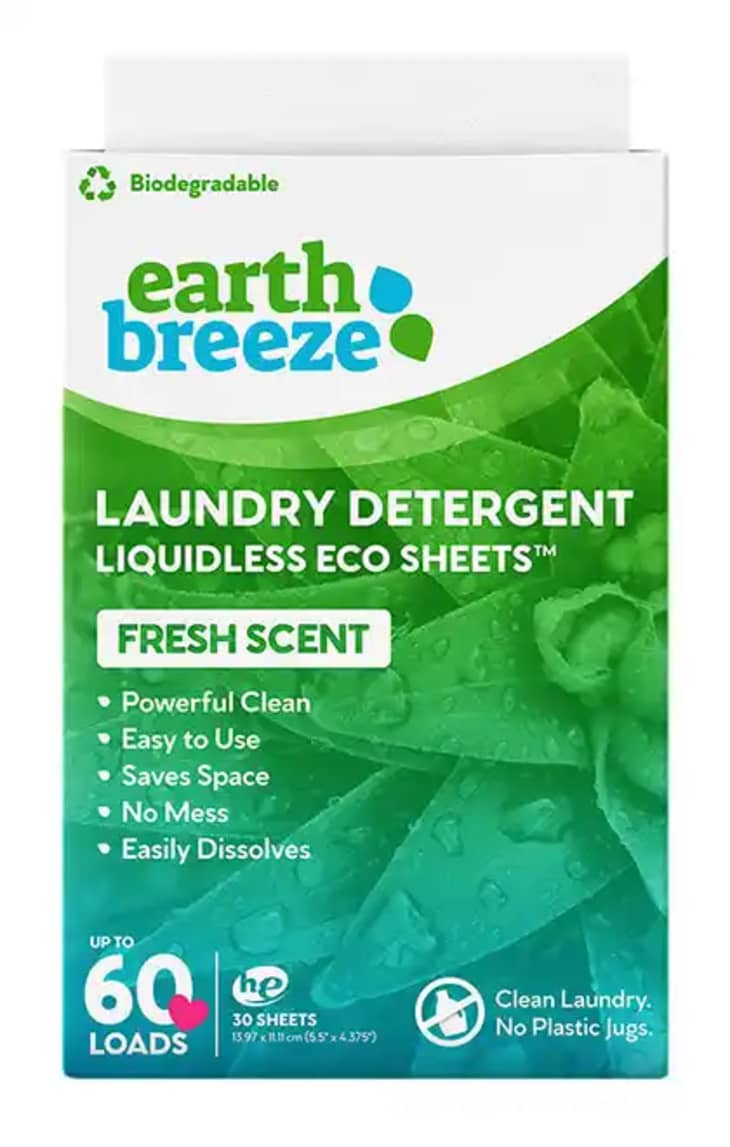 Earth Breeze Laundry Detergent Sheets