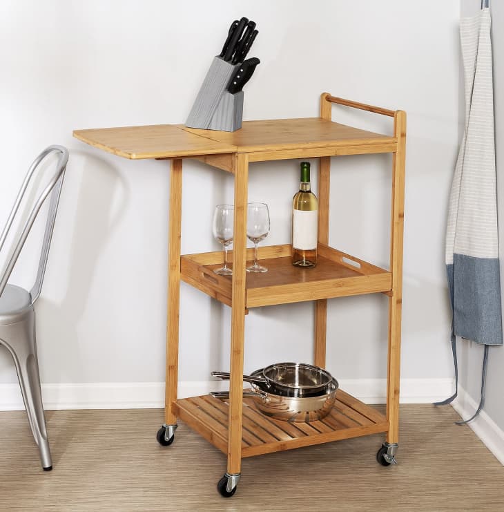 10 Best Wooden Kitchen Rolling Carts 2023 The Kitchn
