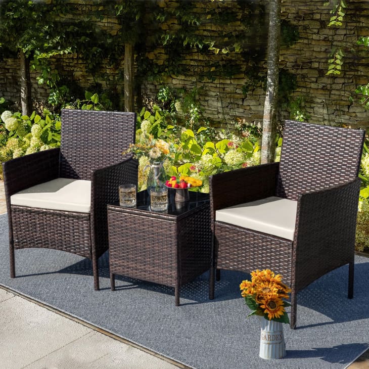 Wayfair wicker furniture deals set