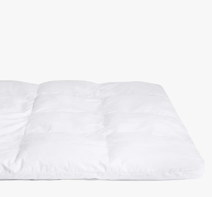 Why I Love Parachute's Down Alternative Mattress Topper It's On Sale