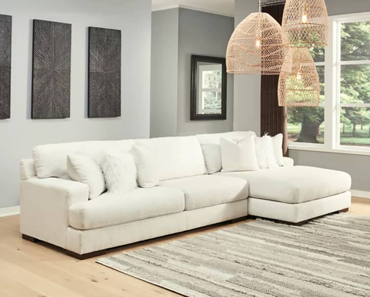 Best store ashley sectional