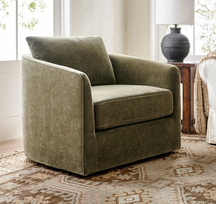 The 10 Best Pottery Barn Swivel Chairs for Every Space | Apartment Therapy