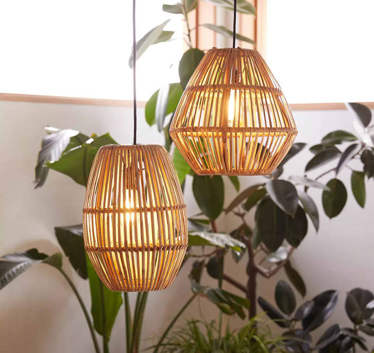 Urban outfitters deals rattan lamp