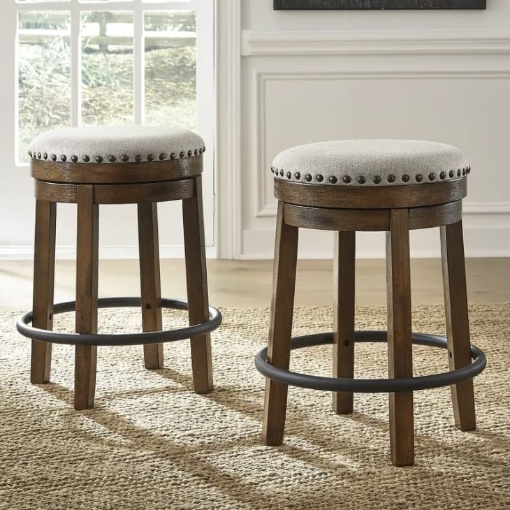 Overstock white on sale bar stools