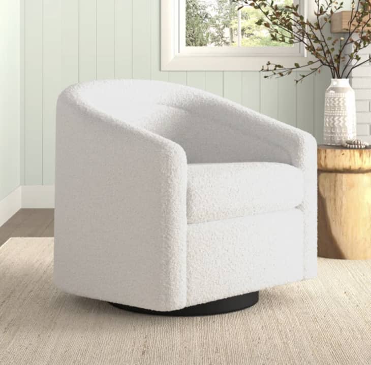 Wayfair swivel best sale glider chair