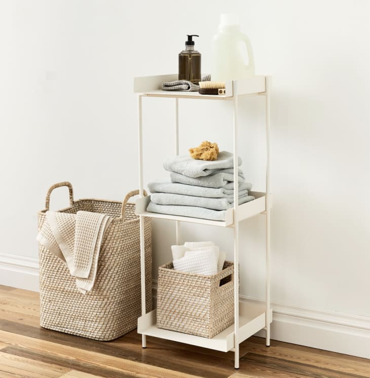 West Elm Bathroom Storage Sale Shop This Chic Shelf System for Just 65 Apartment Therapy