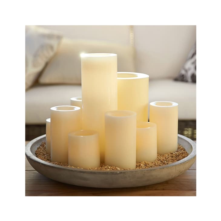 Standard Flameless Outdoor Pillar Candle