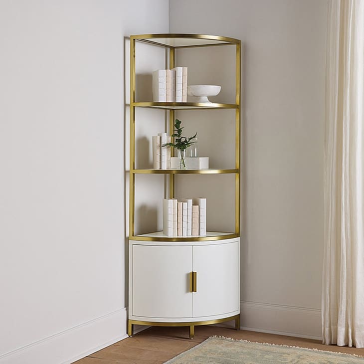Ballard shop corner cabinet