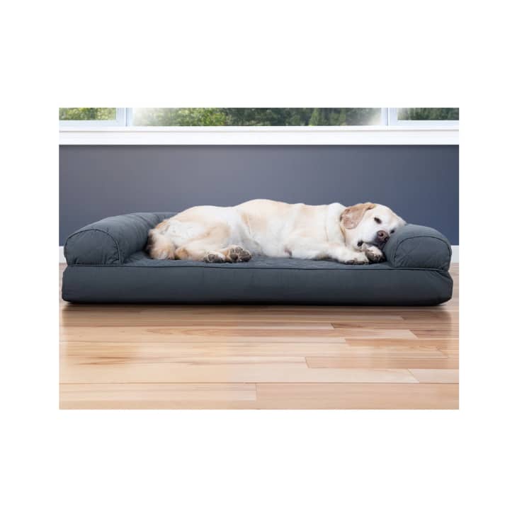 Orthopedic dog bed with clearance cooling gel