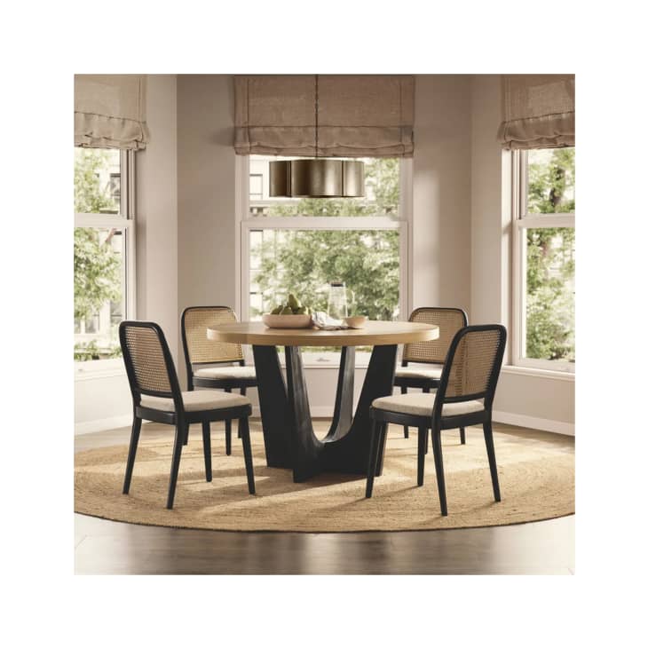 The 9 Best Farmhouse Tables Of 2024 Apartment Therapy   Sawyer Round Dining Table