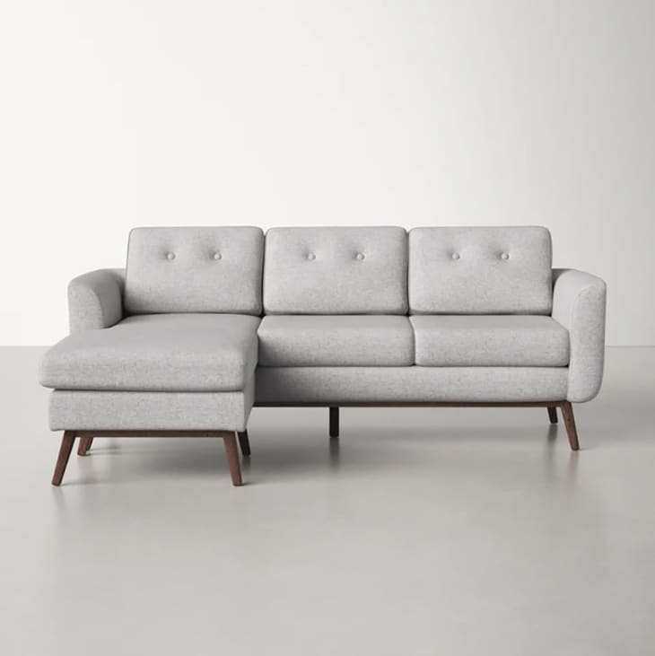 Glen 2 Piece Upholstered Reversible Chaise Sectional