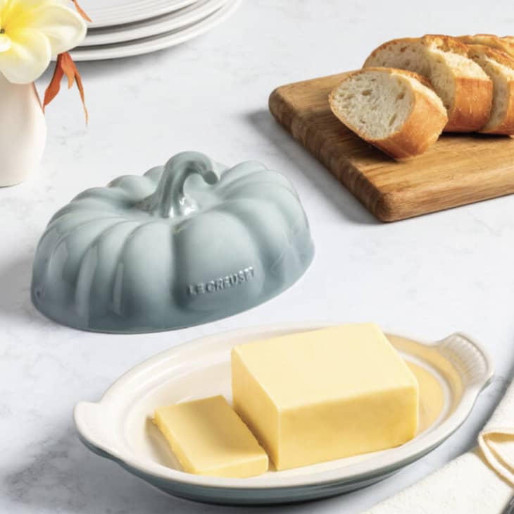 Le Creuset Just Dropped the Cutest Pumpkin Butter Dish The Kitchn