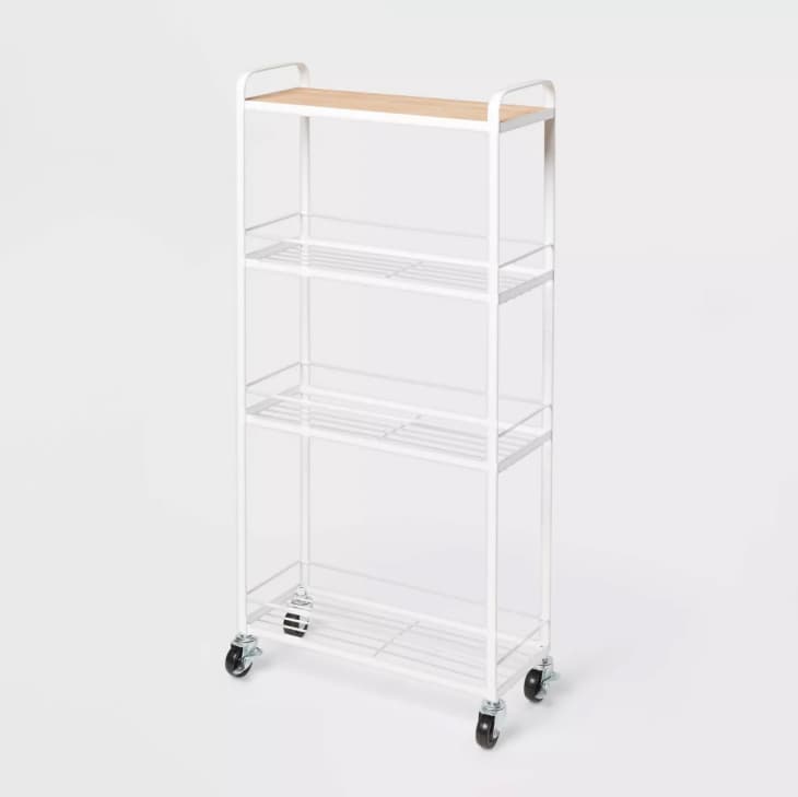 Target's Skinny Storage Cart Gave My Small Bathroom a Makeover ...