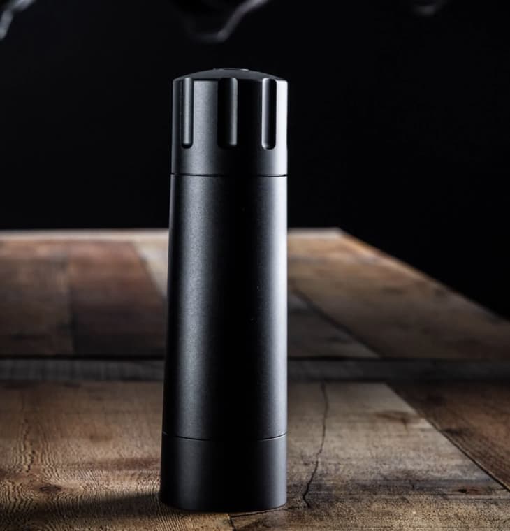 This Sleek, Splurgy 'Pepper Cannon' Is the One Gadget My Spice Rack Was