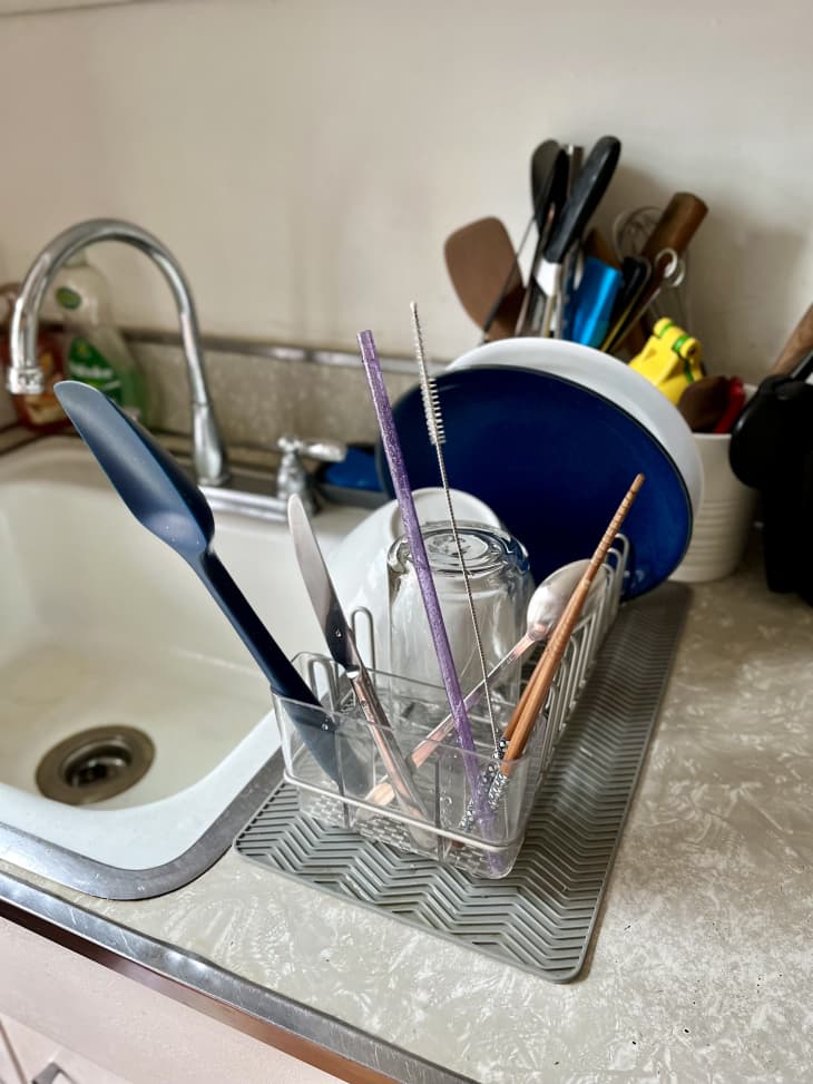 Why I Love the mDesign Dish Drying Rack with Silicone Mat Tried