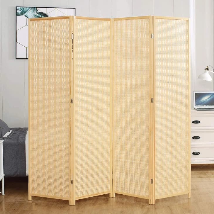 This Bamboo Room Divider Is a Game-Changer for Small Spaces | Apartment ...