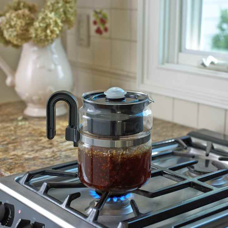 The Cafe Brew Collection Glass Stovetop Percolator Is Only 22 on Amazon The Kitchn