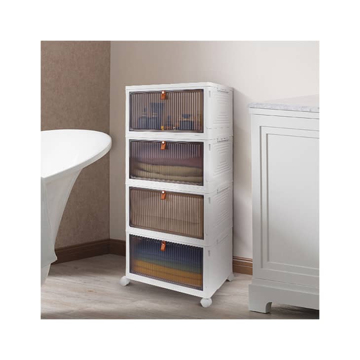 Vertical Storage Solutions Dbest Quik Box Sport 6 Gallon Stackable ...