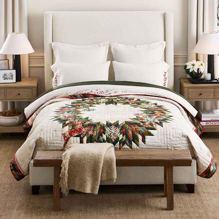 Pottery Barn Christmas Quilt