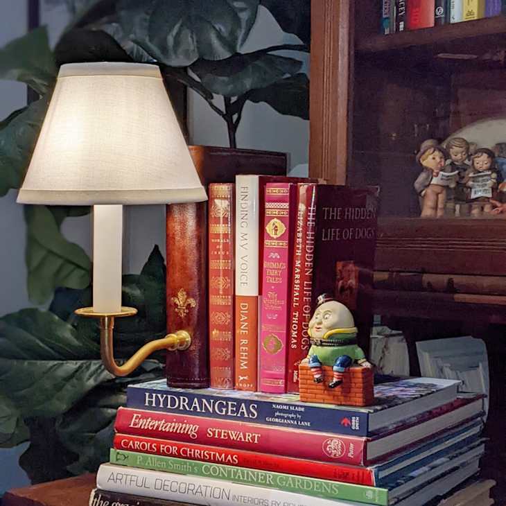 Bookshelf Lamps Are Going Viral Here s Where to Get the Look Apartment Therapy