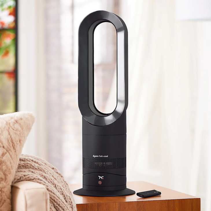【冬用】HOT&COOL BladelessFan UML-046JR 冬用】HOT&COOL BladelessFan UML-046JR 046JR Black Heater