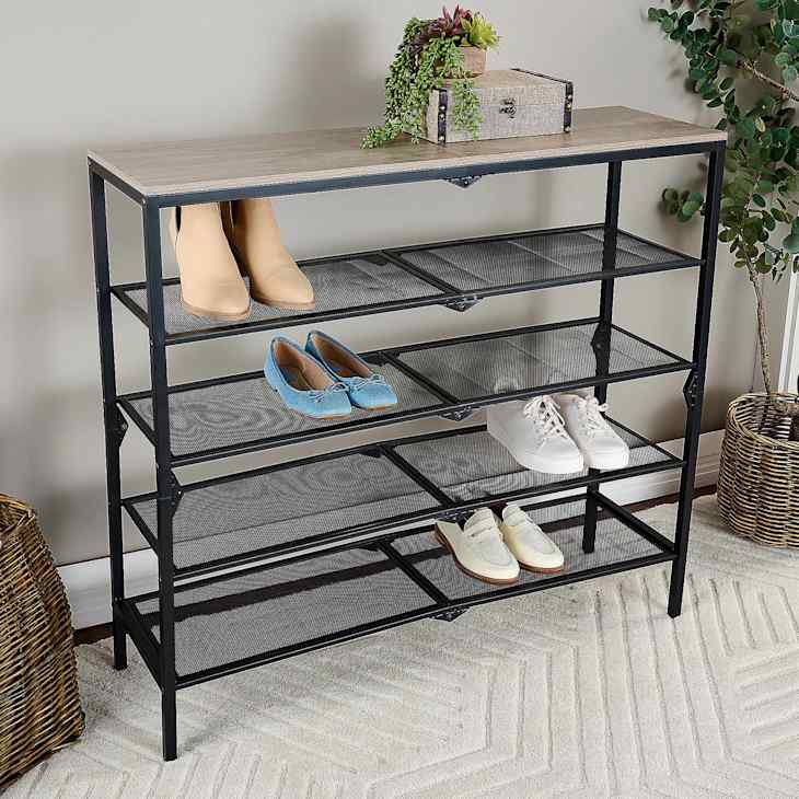 Cella's Foldable Shoe Rack Is a Game-Changer | Apartment Therapy