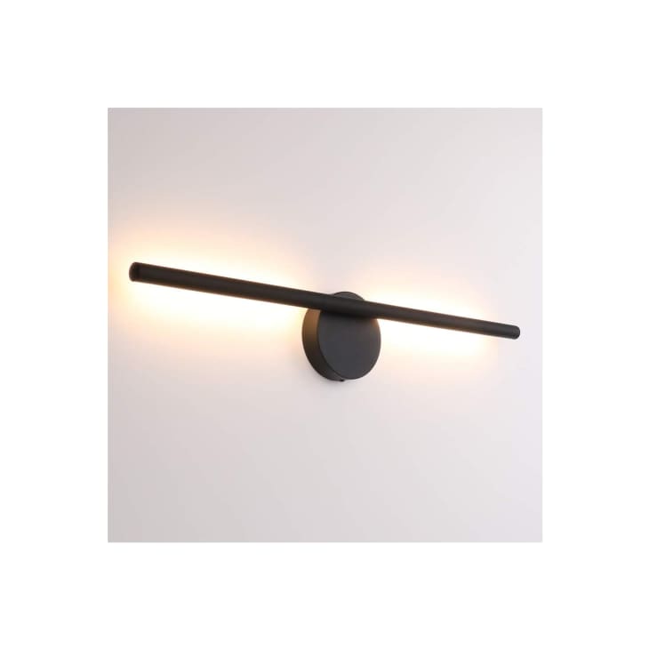 Aipsun 28in Modern Black Wall Sconce