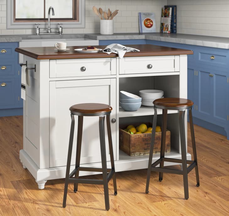 12 Kitchen Island Tables That Offer Stylish Seating & Storage | The Kitchn