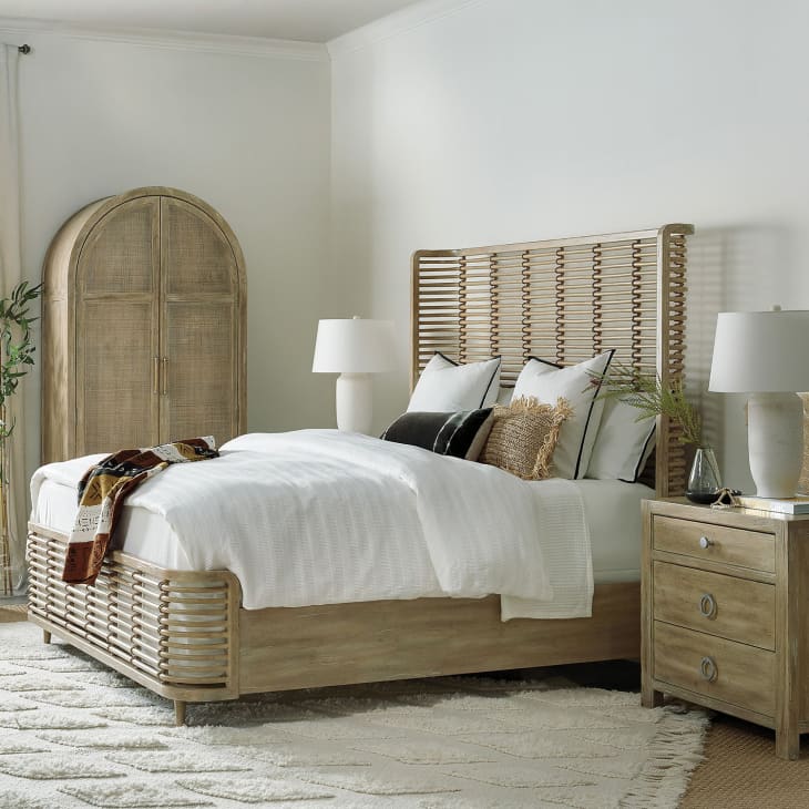 Pottery barn deals wicker bed