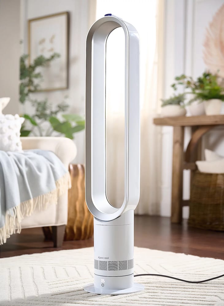 On sale Dyson AM07 Tower Fan (Silver/White)