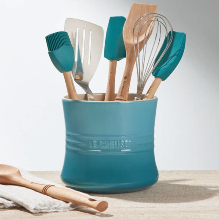 Best Utensil Crocks To Keep Kitchen Tools Organized The Kitchn   Le Creuset Utensil Crock