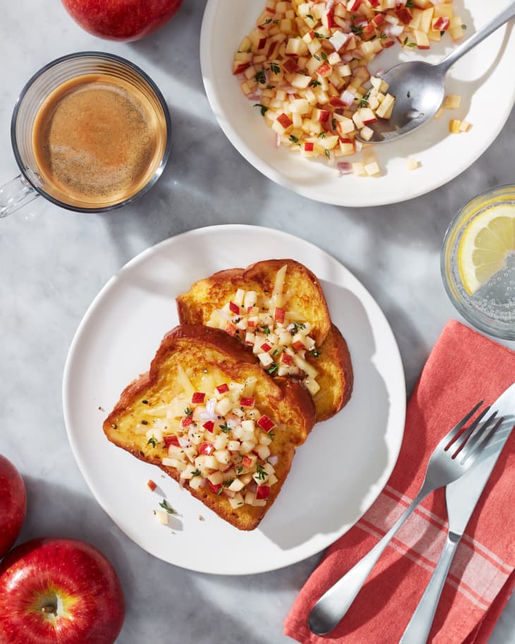 Savory French Toast with Envy™ Apple Salsa