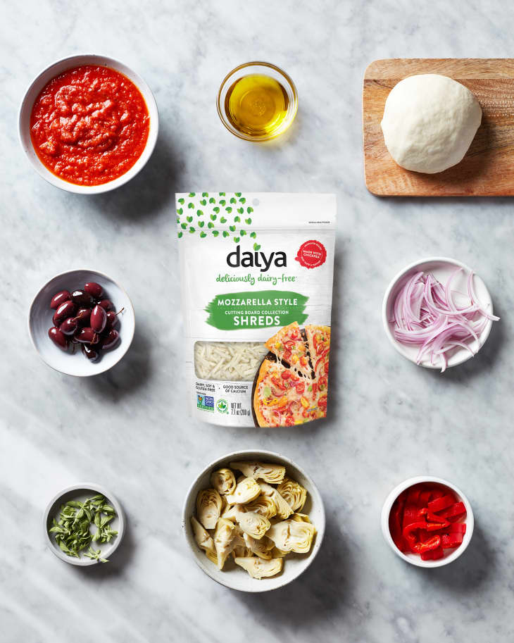 Greek Vegetable Pizzas Recipe The Kitchn