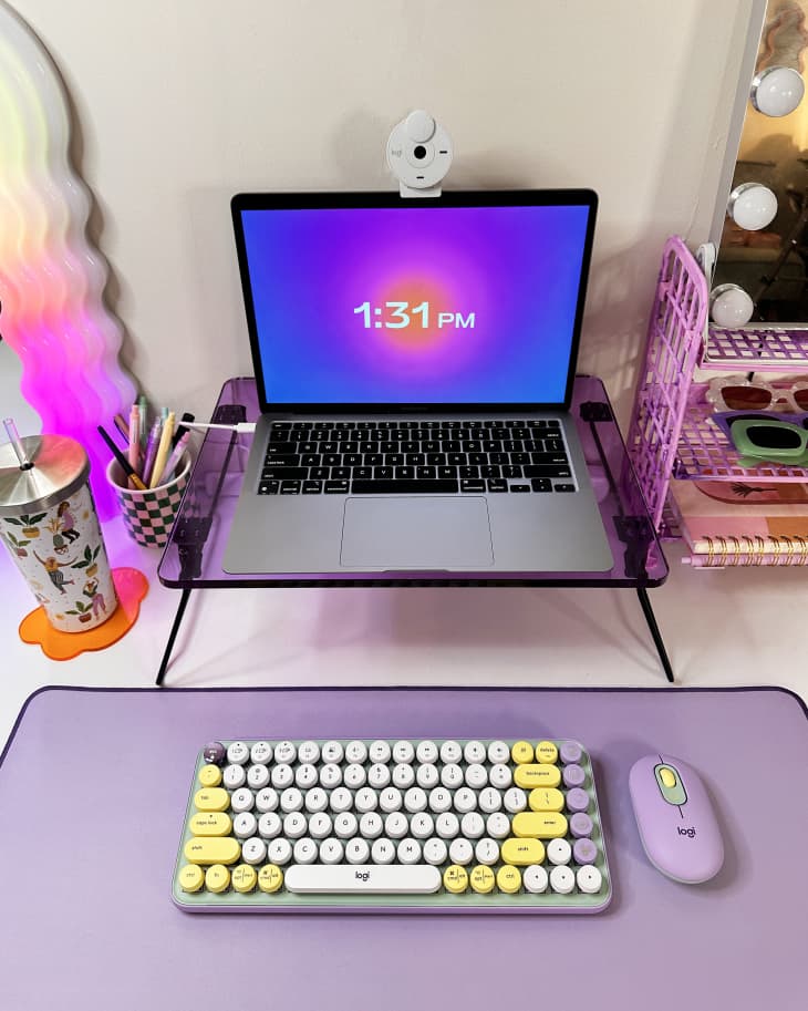 This Y2KInspired Desk Setup Proves Keyboards (Yes, Keyboards) Can Be