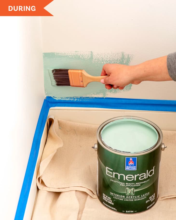 B&A: Paint Gives This Bedroom a Cool, Contemporary Update | Apartment ...