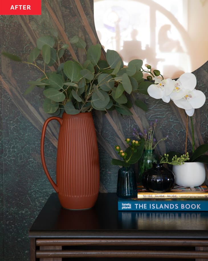 Before & After: This Designer Completely Glammed Up Her Entryway with ...