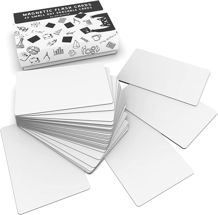 Attractivia 3x2 Dry Erase Whiteboard Magnets, 40 Pack at Amazon