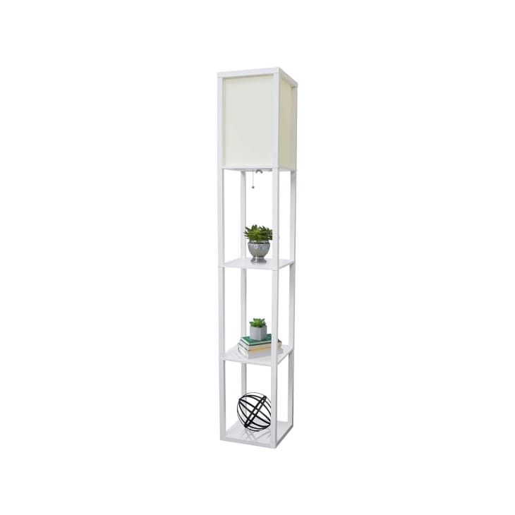 Product Image: Simple Designs Organizer Storage Shelf with Linen Shade