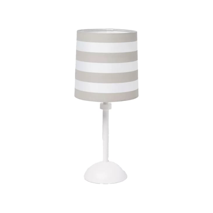 Product Image: Striped Accent Lamp Gray