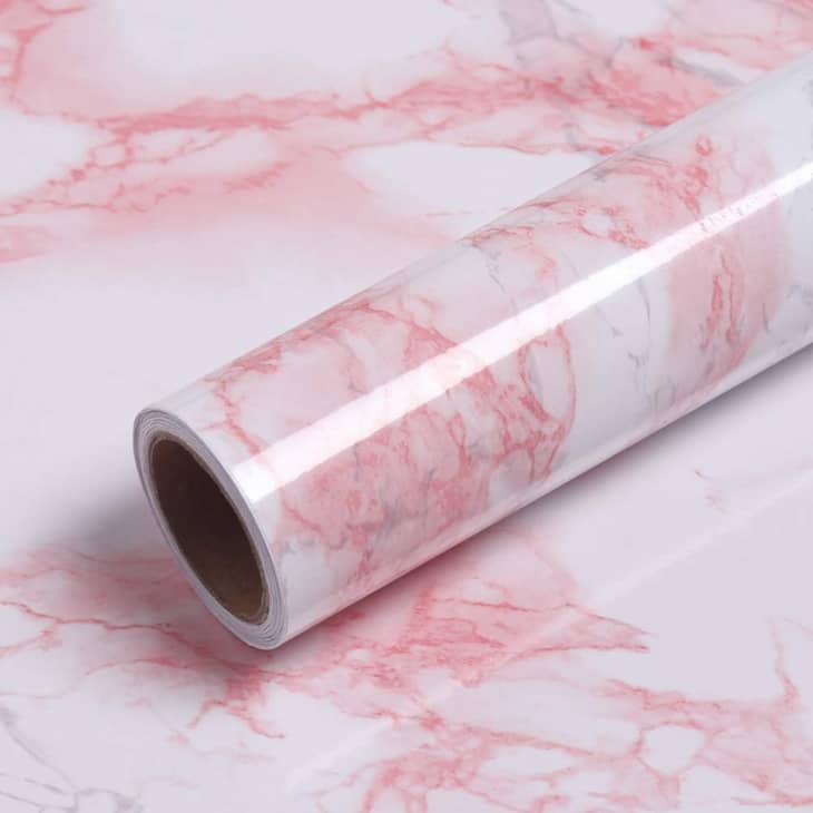 Product Image: VEELIKE Pink Marble Contact Paper Wallpaper Stick and Peel