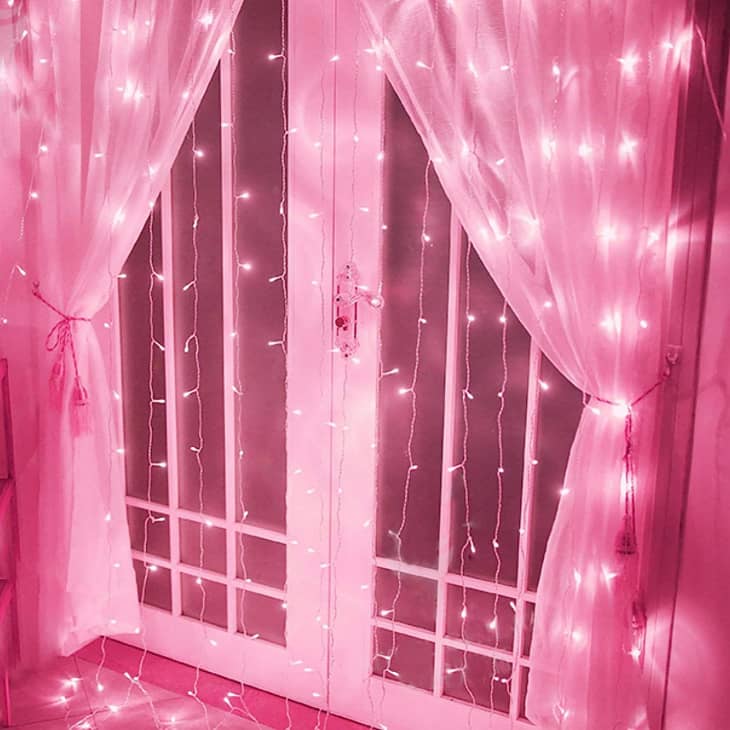 Product Image: Pink Curtain Lights