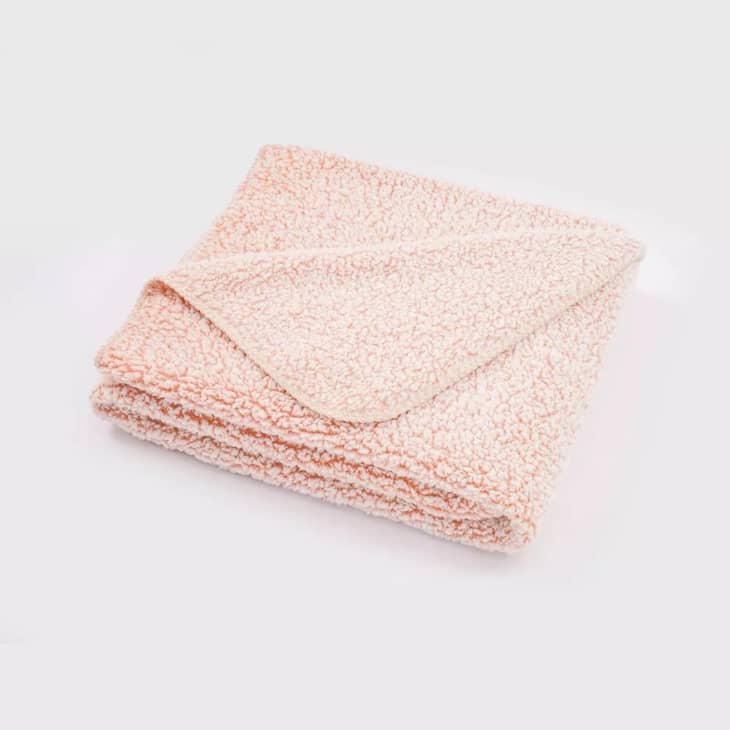 Product Image: Frosted Cozy Faux Shearling Throw Blanket