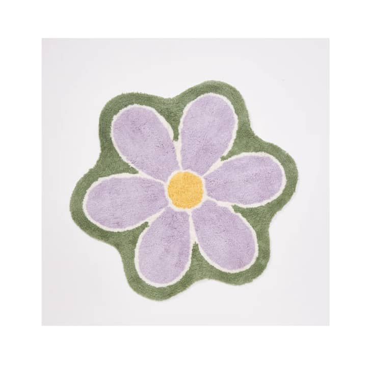 Product Image: Washable Flower Shaped Accent Rug